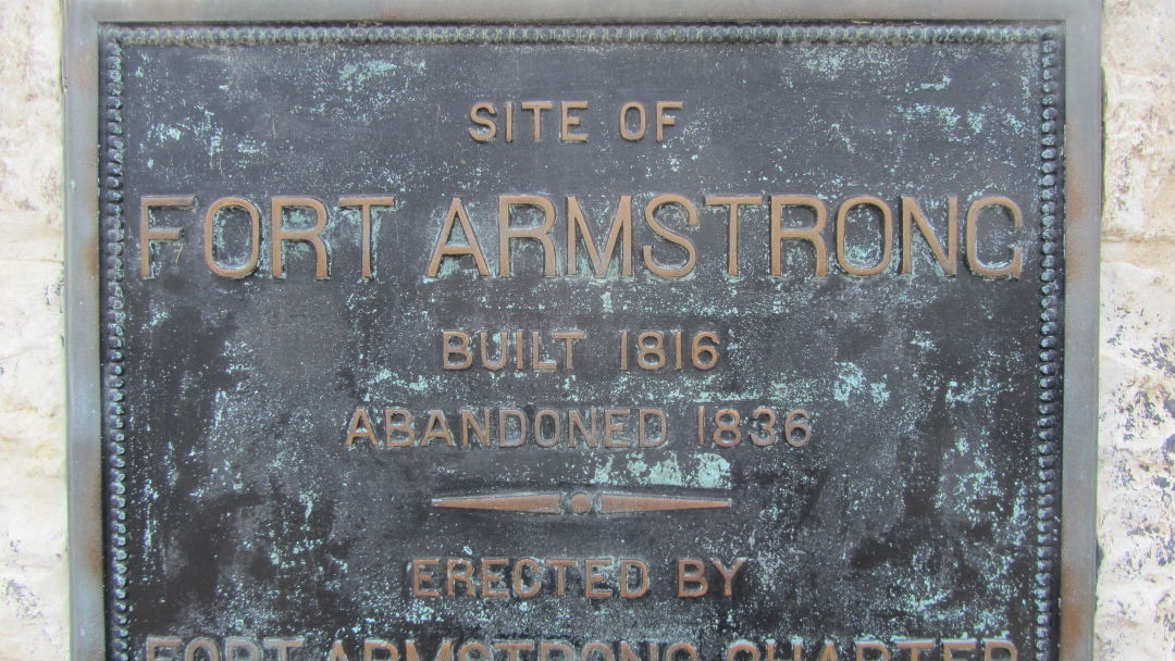 Armstrong plaque